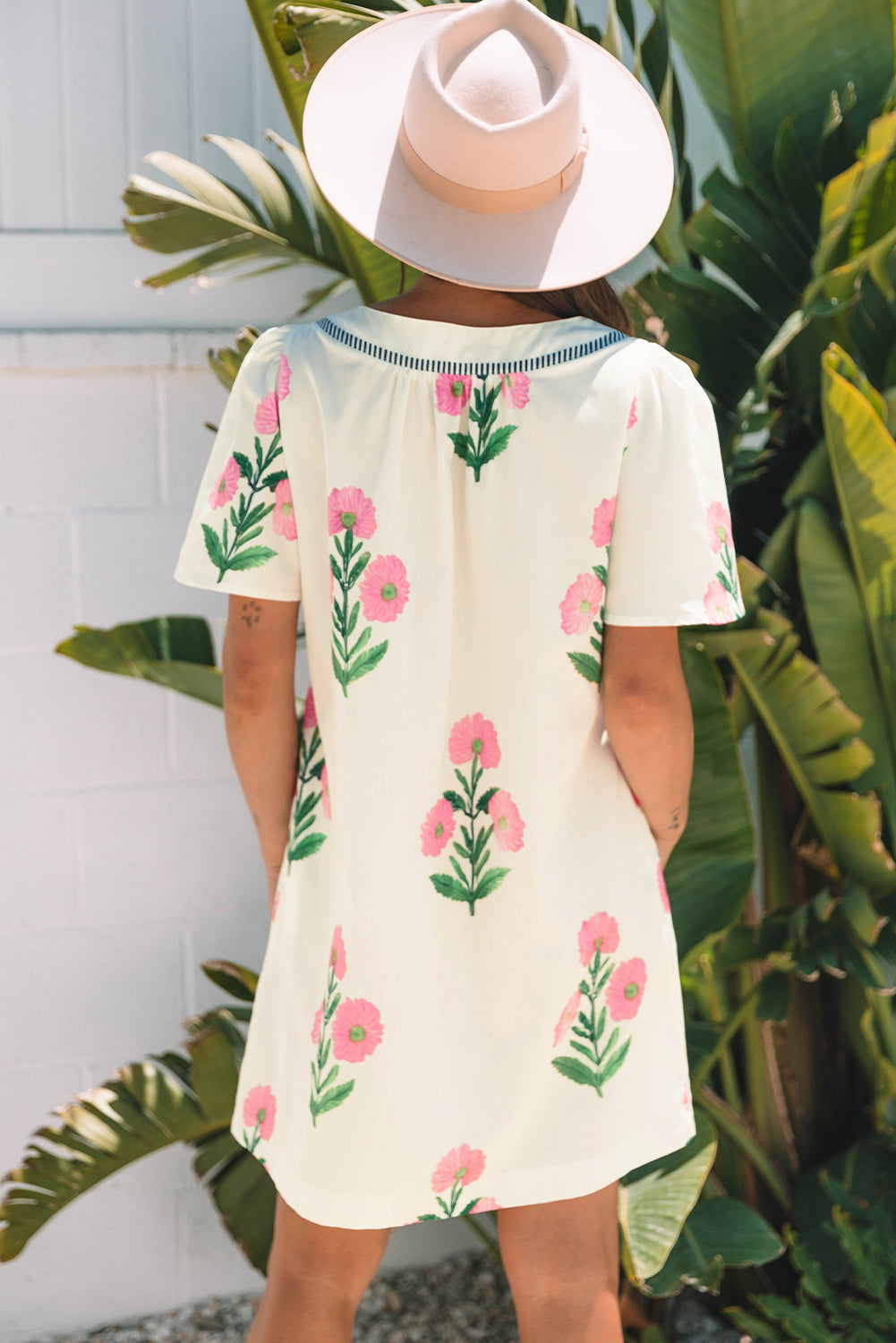 Apricot Floral Short 