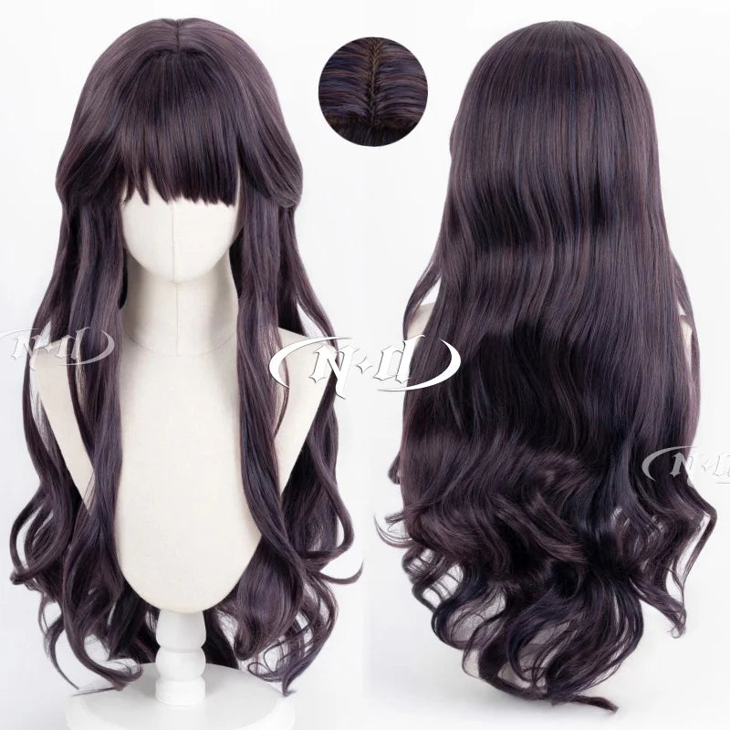 ND Brand Waguri Kaoruko Kaoru Hana wa Rin to Saku Cosplay Wigs Hair Hairpiece for Comic-con Cosplayer Halloween Costume Party