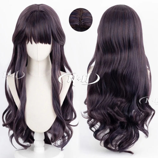 ND Brand Waguri Kaoruko Kaoru Hana wa Rin to Saku Cosplay Wigs Hair Hairpiece for Comic-con Cosplayer Halloween Costume Party