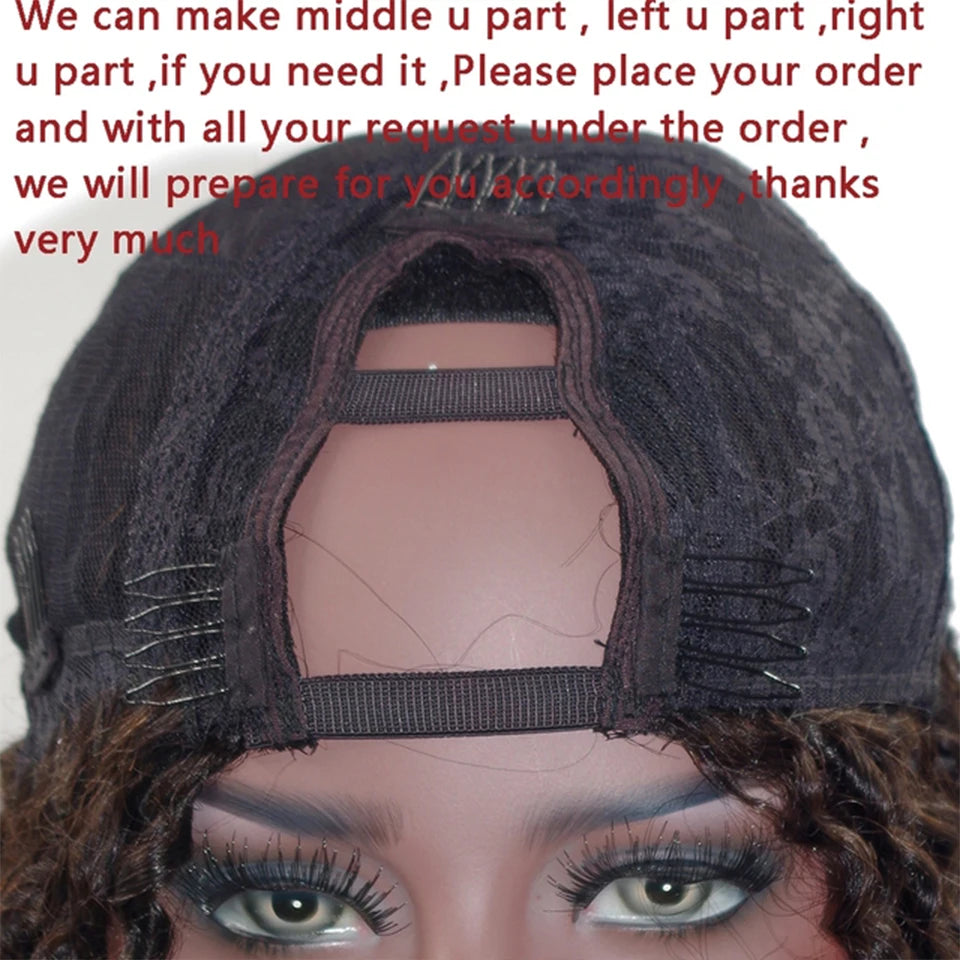 V Part Wig Body Wave Highlight Grey Wigs No Glue No Leave Out Human Hair Gray and Black Ombre U part Wigs Beginner Friendly