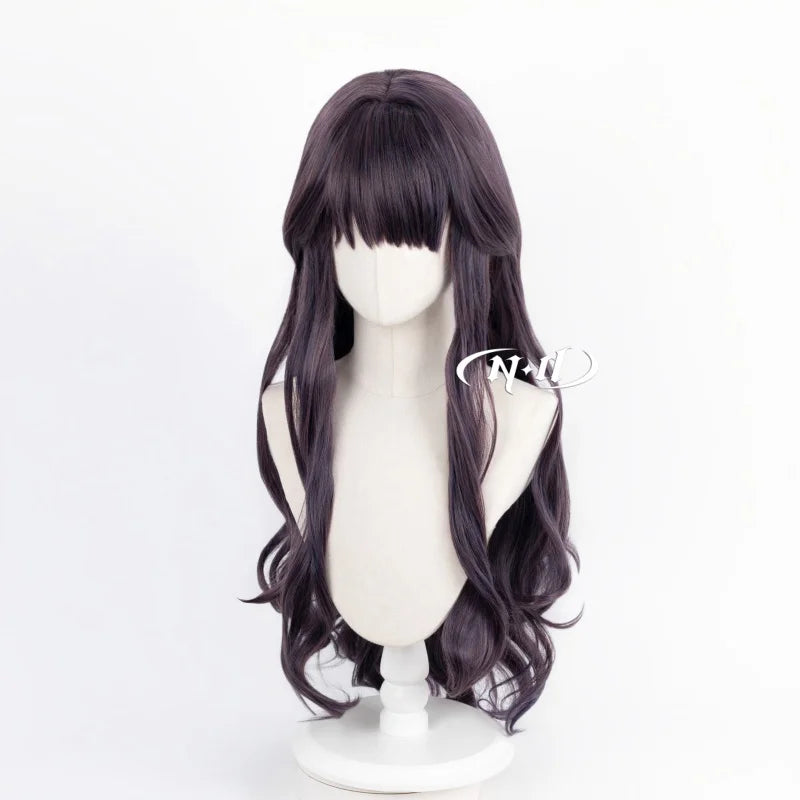 ND Brand Waguri Kaoruko Kaoru Hana wa Rin to Saku Cosplay Wigs Hair Hairpiece for Comic-con Cosplayer Halloween Costume Party