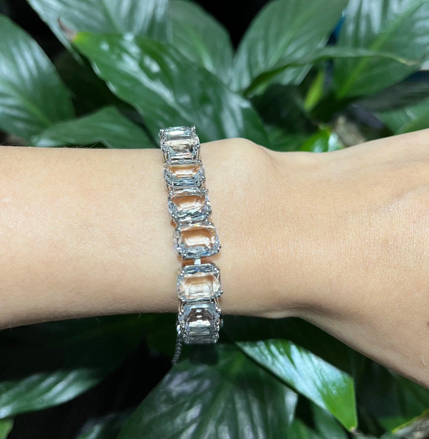 White Zircon Jewelry Original High Quality Gem Hot Sale Shiny Fashion Exquisite Necklace Earrings Bracelet Ring Sets Women Gift
