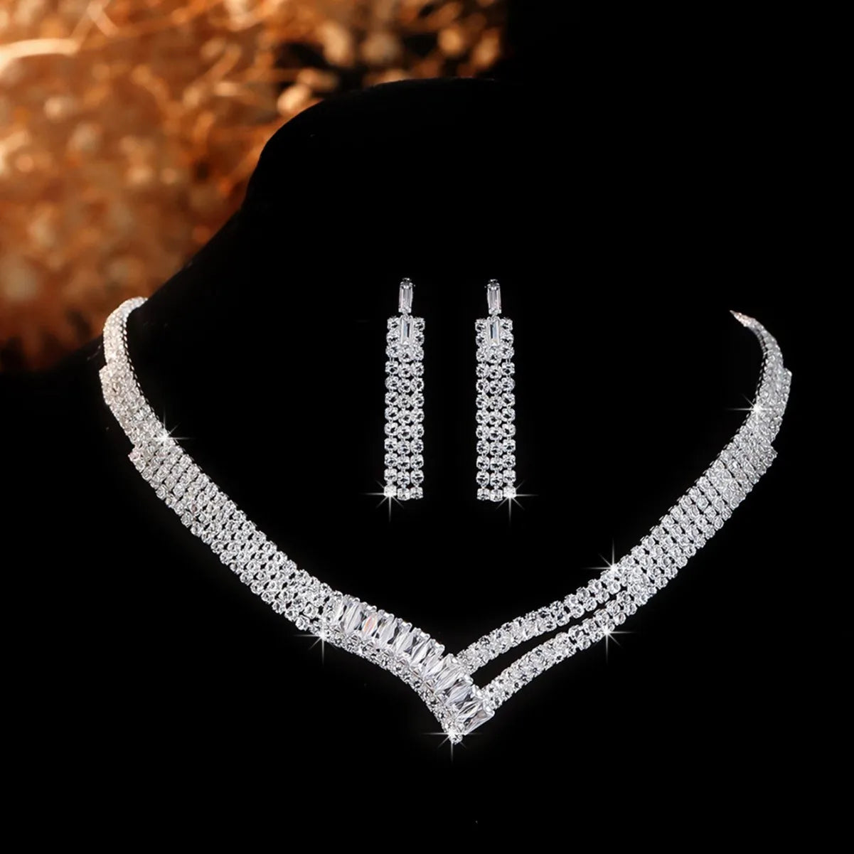 Ladies' Fashion Necklaces, Earrings, Sets, Brides' Wedding Jewelry, Girls' Evening Gowns, bBanquet Accessories